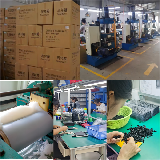 VMQ a gâché la garniture inoffensive résistante 4 d'O Ring Silicone Rubber Gasket Physiologically